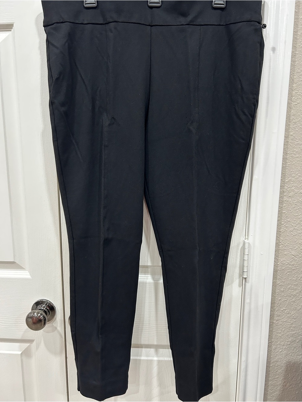 Anne Klein Black Women's Straight Leg Dress Pants